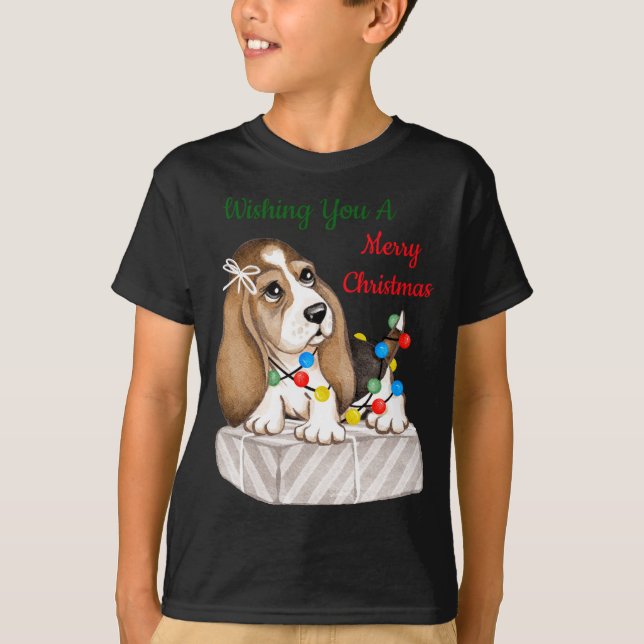 Camiseta Feliz Natal Garotas  (Frente)
