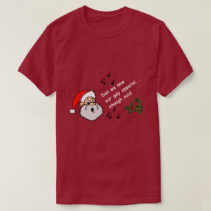 Camiseta Feliz Natal Gay Don We Now Our Gay Roupa