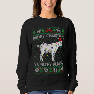 Camiseta Feliz Natal Gente Sujo de Cabra Feia Natal Feio