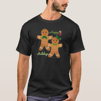 Camiseta Feliz Natal Gingercake Man Boy