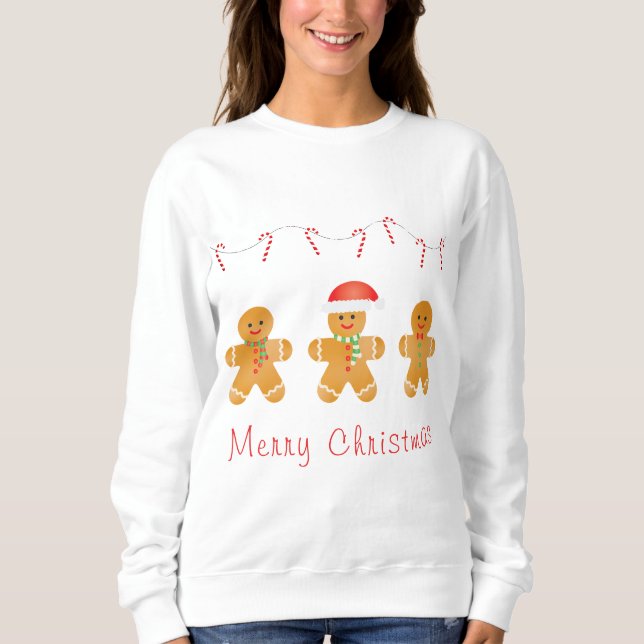 Camiseta Feliz Natal Gingercake Men (Frente)