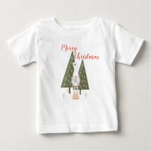 Camiseta Feliz Natal Gnome Adorável Combinando
