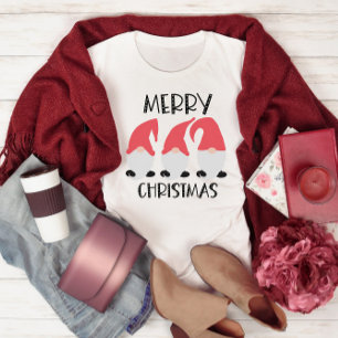 Camiseta Feliz Natal Gnomos