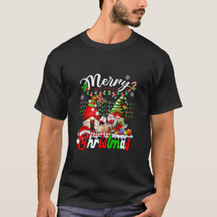 Camiseta Feliz Natal Gnomos Vinhos Xadrez Xma