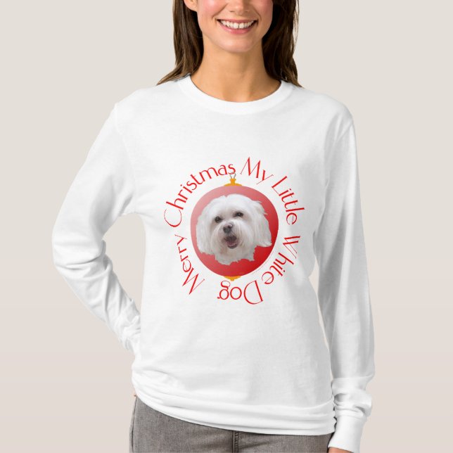 Camiseta Feliz Natal Havanese (Frente)
