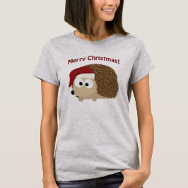Camiseta Feliz Natal! Hedgehog