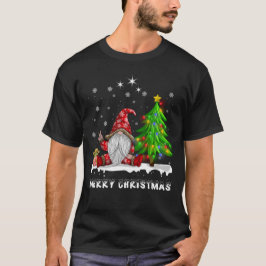 Camiseta Feliz Natal Homens da Família Xmas Mulheres