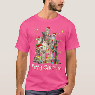 Camiseta Feliz Natal Homens Mulheres Natal