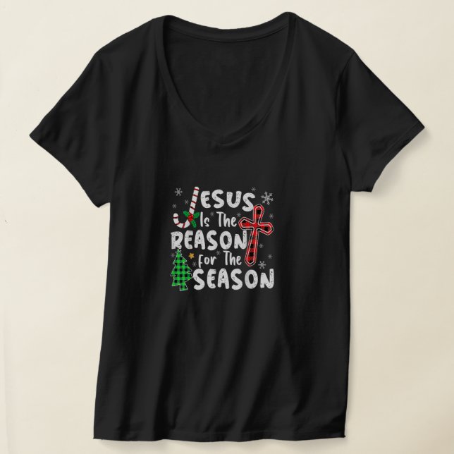 Camiseta Feliz Natal Jesus É A Razão Da Época (Postura )