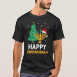 Camiseta Feliz Natal Judeu Hanukkah Chanu<br><div class="desc">Feliz Natal Judeu Hanukkah Chanukah Gift 1</div>