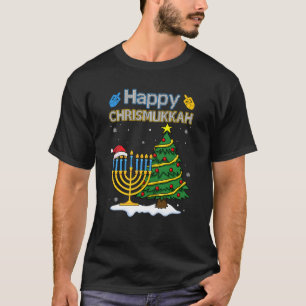 Camiseta Feliz Natal Judeu Hanukkah Chanu