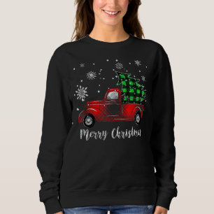 Camiseta Feliz Natal Leopard Buffalo Tree Red Pla
