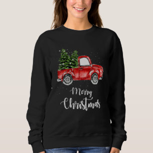 Camiseta Feliz Natal Leopardo Búfalo Caminhão Árvore Vermel