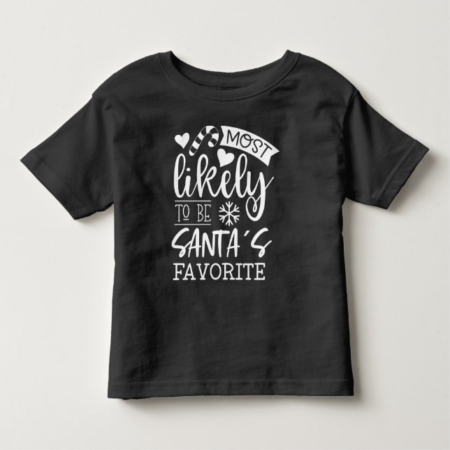 Camiseta Feliz Natal Mais Provável De Ser O Pantas Favorito (Frente)
