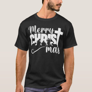 Camiseta Feliz Natal Mas Cristão Natal Jesus Cristo