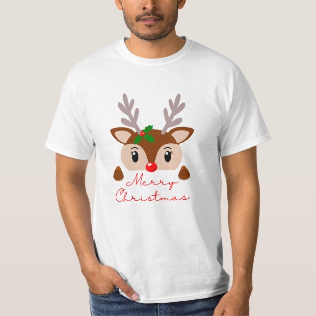 Camiseta Feliz Natal - MerryChirstmas_92 (Frente)