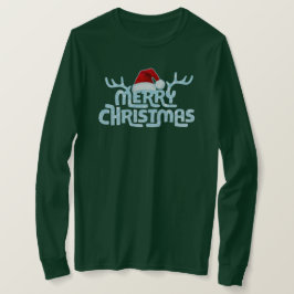Camiseta Feliz Natal Moderno Trendy Família Correspondente