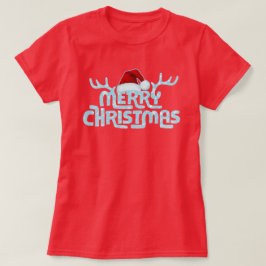 Camiseta Feliz Natal Moderno Trendy Família Correspondente