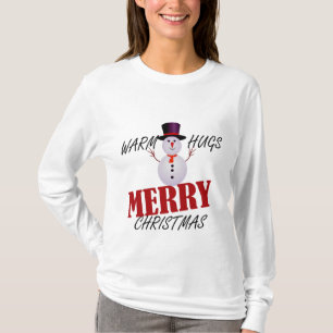 Camiseta Feliz Natal morno dos abraços