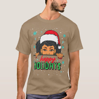 Camiseta Feliz Natal Natal Pajama Ugly Xmas Sweet