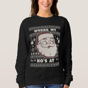 Camiseta Feliz Natal Pai Natal Claus Ho Ho Sueco Feio