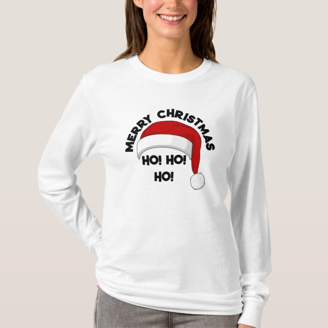Camiseta Feliz Natal Papai Noel (Frente)