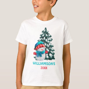 Camiseta Feliz Natal Papai Noel Diz Personalizado