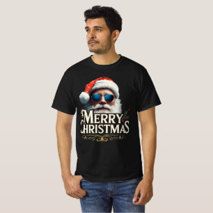 Camiseta Feliz Natal Papai Noel – Férias Divertidas