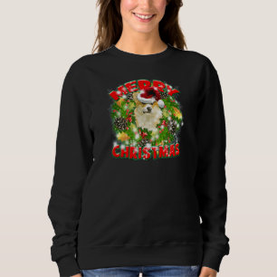 Camiseta Feliz Natal Papais noeis de Cachorro Neve Jingle B