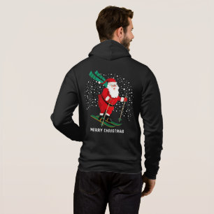 Camiseta Feliz Natal - Papais noeis de esqui personalizados