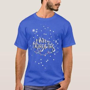 Camiseta Feliz Natal Papais noeis de Férias de Neve no Nata