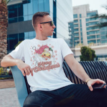 Feliz Natal Papais noeis de Tipografia Retro Rosa