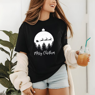 Camiseta Feliz Natal Papais noeis Reindeer