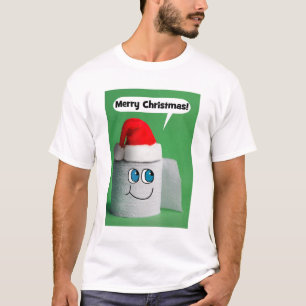 Camiseta Feliz Natal - Papel de Toilet