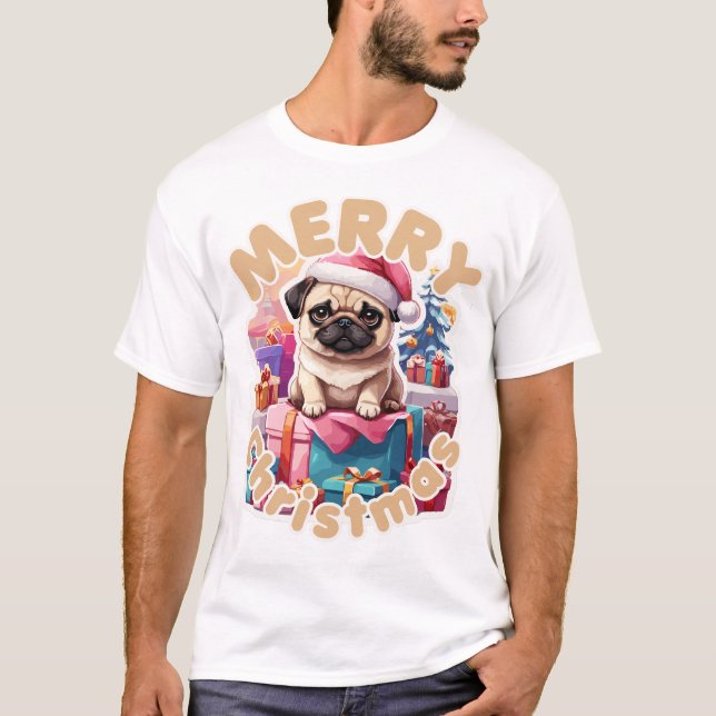 Camiseta Feliz Natal para Ele (Frente)
