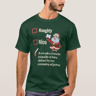 Camiseta Feliz Natal Para Escritores Criativos