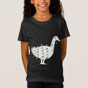 Camiseta Feliz Natal para o Amante de os animais das Luzes
