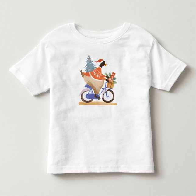 Camiseta Feliz natal pato (Frente)