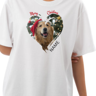 Camiseta Feliz Natal Pet Dog Lover