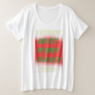 Camiseta Feliz Natal piada engraçada 3 colorida