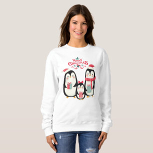 Camiseta Feliz Natal Pinguins