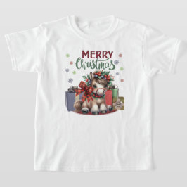 Camiseta Feliz Natal Pony