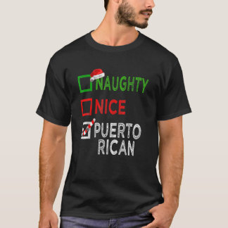Camiseta Feliz Natal porto-riquenho, doido, engraçado