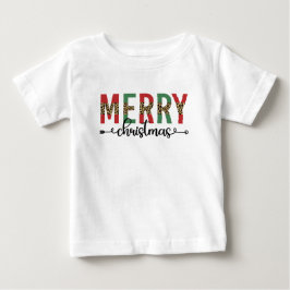 Camiseta Feliz Natal Presentes de Celebração de Natal em Fa