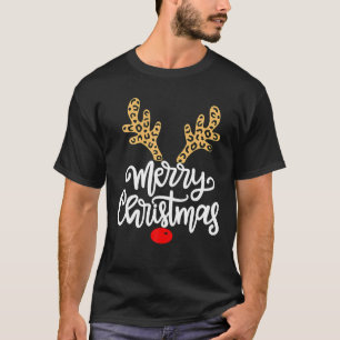 Camiseta Feliz Natal Presentes de Natal de Renas Divertidas