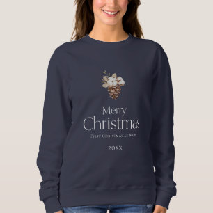 Camiseta Feliz Natal - Primeiro Natal como mãe