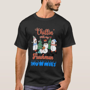 Camiseta Feliz Natal Professor Está Relaxando com Meu Calou