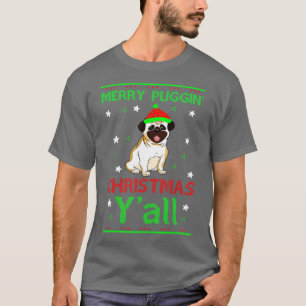 Camiseta Feliz Natal Pug
