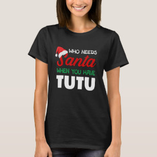 Camiseta Feliz Natal Que Precisa De Papais noeis Tutu Hawai