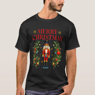 Camiseta Feliz Natal Quebra-Nozes Ballet Festivo Natal Home